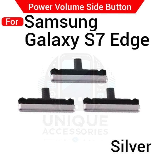 Compatible with Samsung Galaxy S7 Edge External Side Buttons Power On Off + Volume Control Button Outside Side Keys