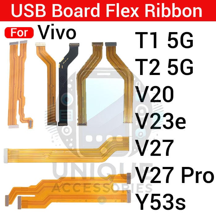 Main Board Motherboard Connection LCD Display Connector Flex Cable Parts For Vivo T1 5G T2 5G V20 V23e V27 V27 Pro Y53s
