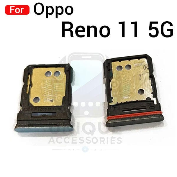 Oppo Reno 11 5G Sim Tray Micro SD Card Slot with Sim Ejector Pin Replacement Parts