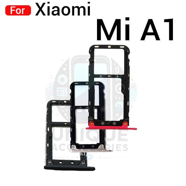 Xiaomi Mi A1 Sim Tray Micro SD Card Slot with Sim Ejector Pin Replacement Parts