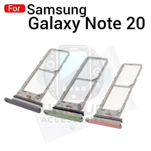 Samsung Galaxy Note 20 Sim Tray Micro SD Card Slot with Sim Ejector Pin Replacement Parts