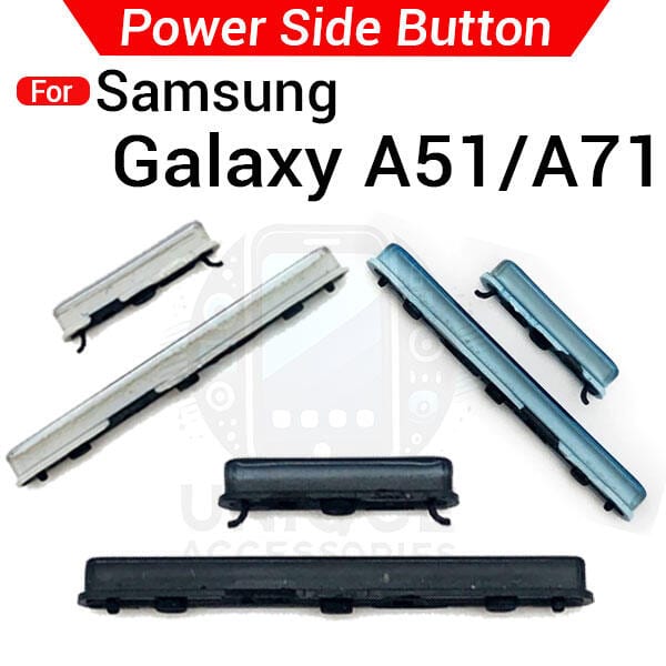 Compatible with Samsung Galaxy A51 A71 External Side Buttons Power On Off + Volume Control Button Outside Side Keys