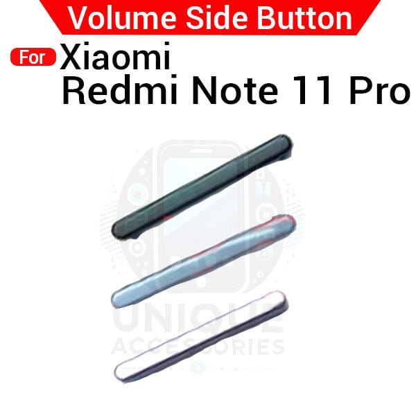 Volume Button Out Side Key For Xiaomi Redmi Note 11 Pro External Side Button