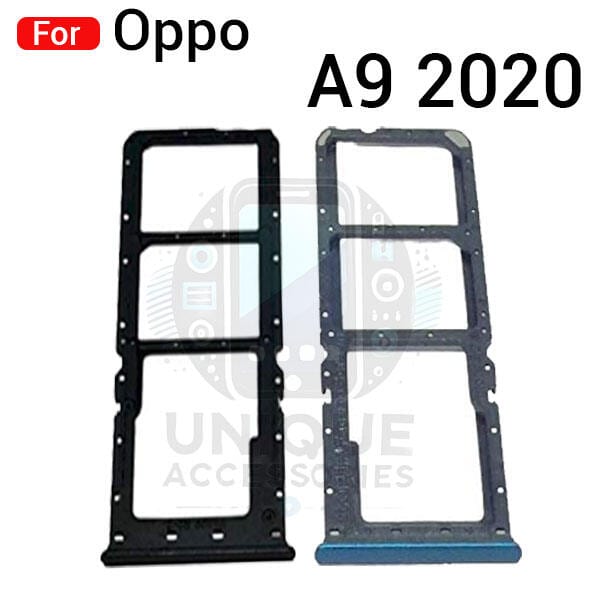 Oppo A9 2020 Sim Tray Micro SD Card Slot with Sim Ejector Pin Replacement Parts