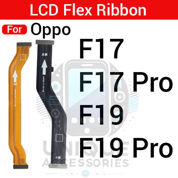 Main Board Motherboard Connection LCD Display Connector Flex Cable Parts For Oppo F17 F17 Pro F19 F19 Pro