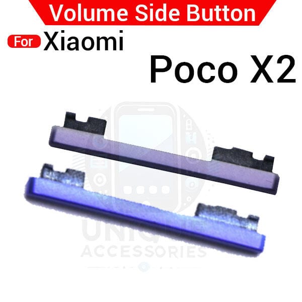 Volume Button Out Side Key For Xiaomi Poco X2 External Side Button
