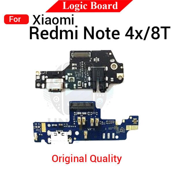 Charging Logic Board For Xiaomi Redmi Note 4x 8T Charging Port USB Plug PCB Dock Connector Spare parts