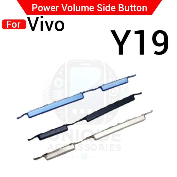 Compatible with Vivo Y19 External Side Buttons Power On Off + Volume Control Button Outside Side Keys