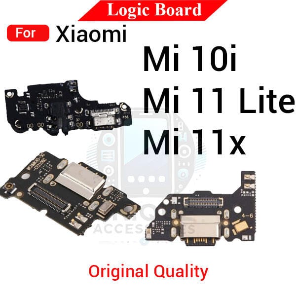 Charging Logic Board For Xiaomi Mi 10i 11x 11 Lite Charging Port USB Plug PCB Dock Connector Spare parts