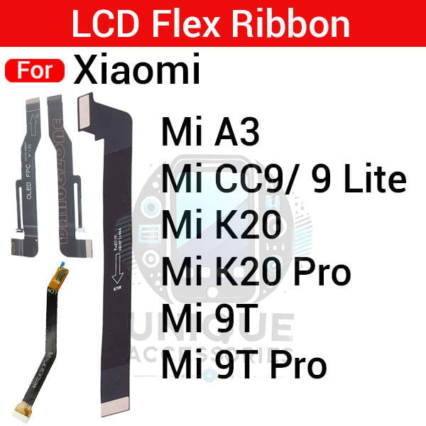 Main Board Motherboard Connection LCD Display Connector Flex Cable Parts For Xiaomi Mi A3 CC9/ 9 Lite K20 K20 Pro 9T 9T Pro