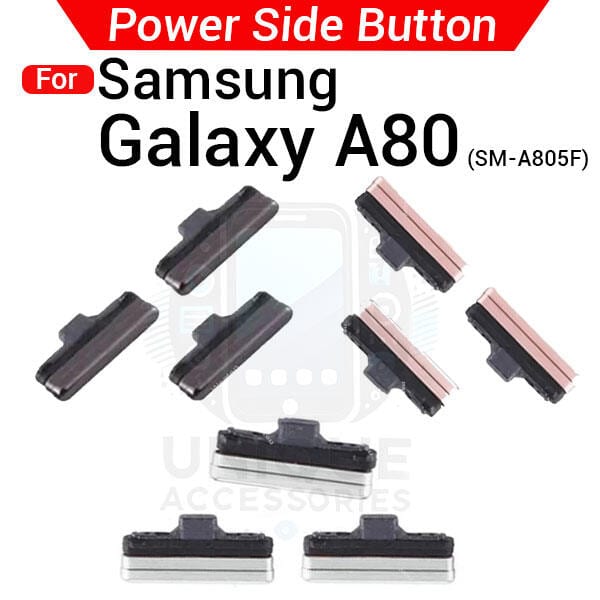 Compatible with Samsung Galaxy A80 SM-A805F External Side Buttons Power On Off + Volume Control Button Outside Side Keys