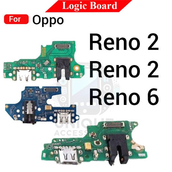Charging Logic Board For Oppo Reno 2 2F 6 Charging Port USB Plug PCB Dock Connector Spare parts