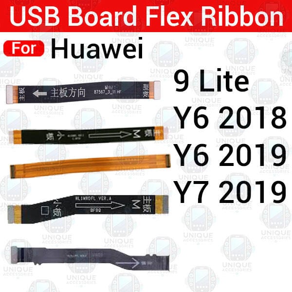 Main Motherboard (Main to SUB Board) Flex Cable for Huawei Y6 2018 Y6 2019 Y7 2019 9 Lite Main LCD (Display) Flex Cable