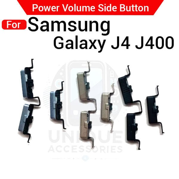 Compatible with Samsung Galaxy J4 J400 External Side Buttons Power On Off + Volume Control Button Outside Side Keys