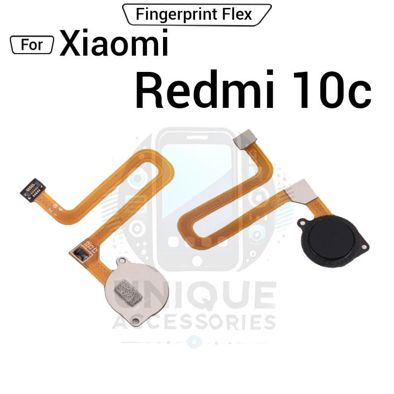 Power Button Fingerprint Sensor Flex Cable For Xiaomi Redmi 10c ON OFF Key Sensor Home Touch Fingerprint Sensor Flex Ribbon