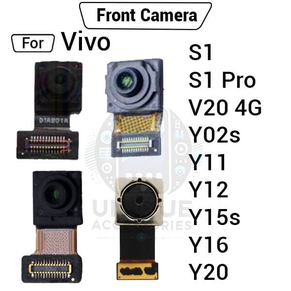 Front Camera Module for Vivo S1 S1 Pro V20 4G Y02s Y11 Y12 Y15s Y16 Y20 Selfie Camera