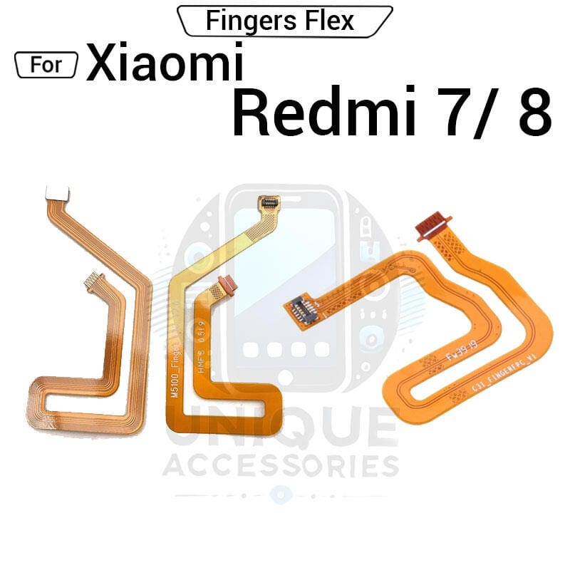 Fingerprint Flex Cable Ribbon For Xiaomi Redmi 7 8 8A