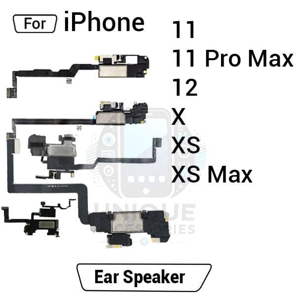 Ear Speaker Sensor With Flex Cable For iPhone 11 11 Pro Max X XS Max Earpiece And Proximity Light Sensor Replacement