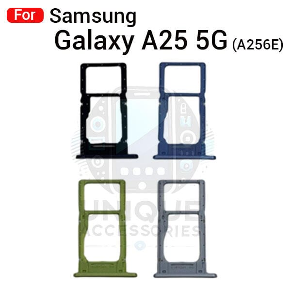 Samsung Galaxy A25 5G A256 Sim Tray Micro SD Card Slot with Sim Ejector Pin Replacement Parts