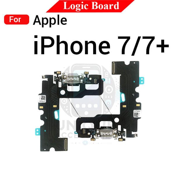 Charging Logic Board For Apple iPhone 7 7 Plus Charging Port USB Plug PCB Dock Connector Spare parts