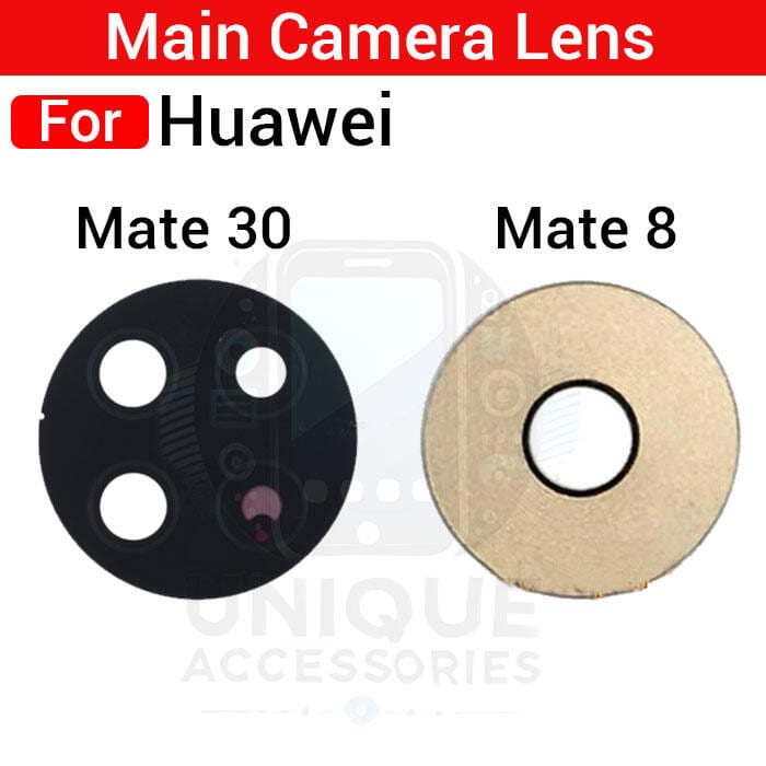 Camera Main Glass Lens for Huawei Mate 8 30 Replacement Part (Not Tempered Camera Glass Protector)