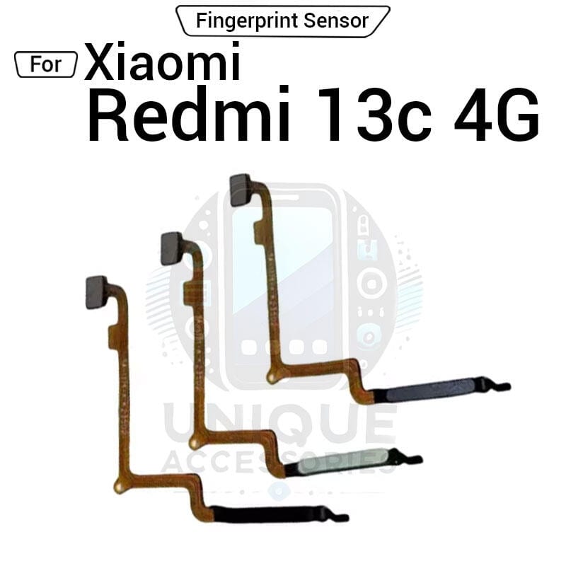 Fingerprint Sensor with Flex Cable for Xiaomi Redmi 13c
