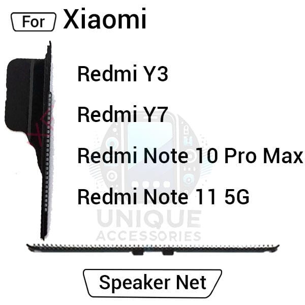 Xiaomi Redmi Y3 7 Note 10 Pro Max Note 11 5G Anti Dust Earpiece Speaker Mesh Jali Dust Proof Mesh Replacement