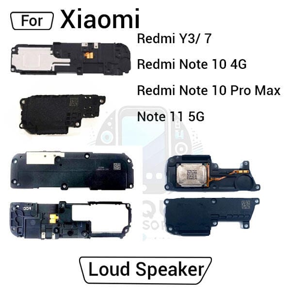 Loud Speaker Sound Buzzer For Xiaomi Redmi Y3 7 Note 10 4G Note 10 Pro Max Note 11 5G Ringer Replacement Part