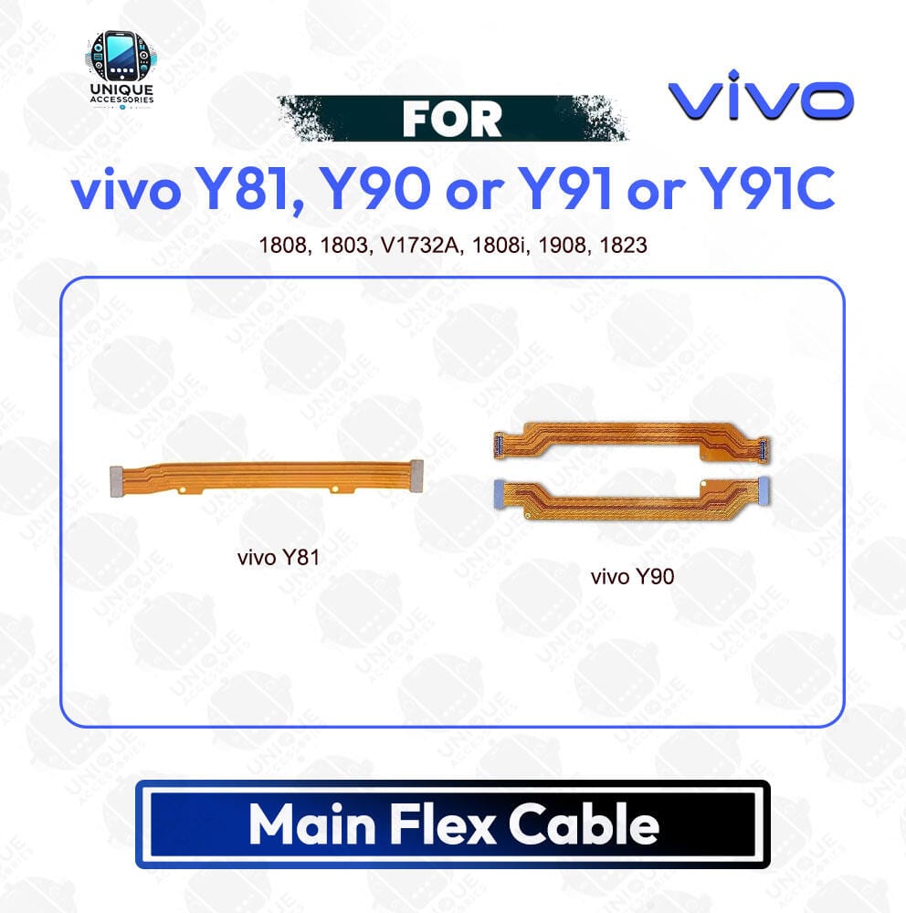 vivo Y81, Y90 or Y91 or Y91C Main Board Motherboard Connector Flex Cable PCB Board Repair Spare Part Replacement