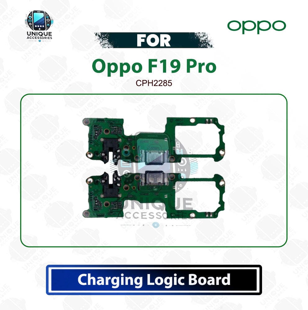 Oppo F19 Pro Charging Logic Board Charging Port PCB USB Plug Dock Connector Flex Replacement Repair Spare Part For CPH2285