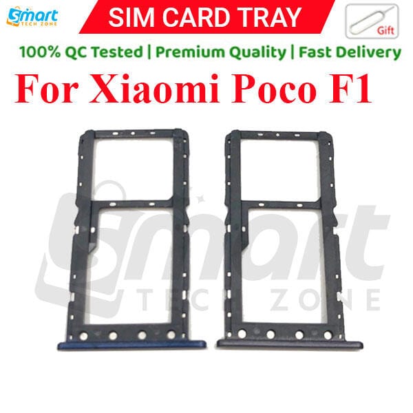 Xiaomi Poco F1 Sim Tray Micro SD Card Slot with Sim Ejector Pin Replacement Part