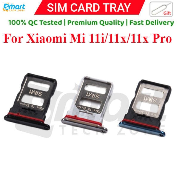 Xiaomi Mi 11i, Xiaomi Mi 11X, Xiaomi Mi 11X Pro Sim Tray Micro SD Card Slot Replacement Part | M2012K11G, M2012K11AI, M2012K11I