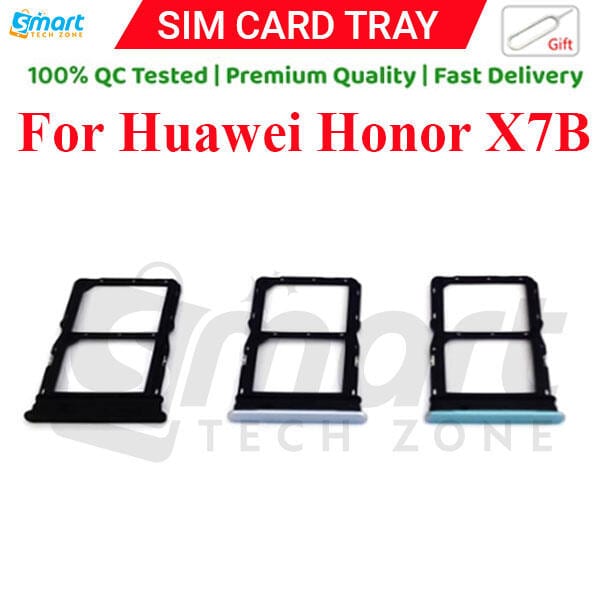 Huawei Honor X7B Sim Tray Micro SD Card Slot with Sim Ejector Pin Replacement Part
