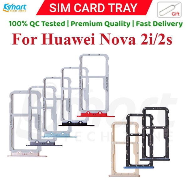 For Huawei Nova 2i/ 2s Sim Tray Micro SD Card Slot with Sim Ejector Pin Replacement Part