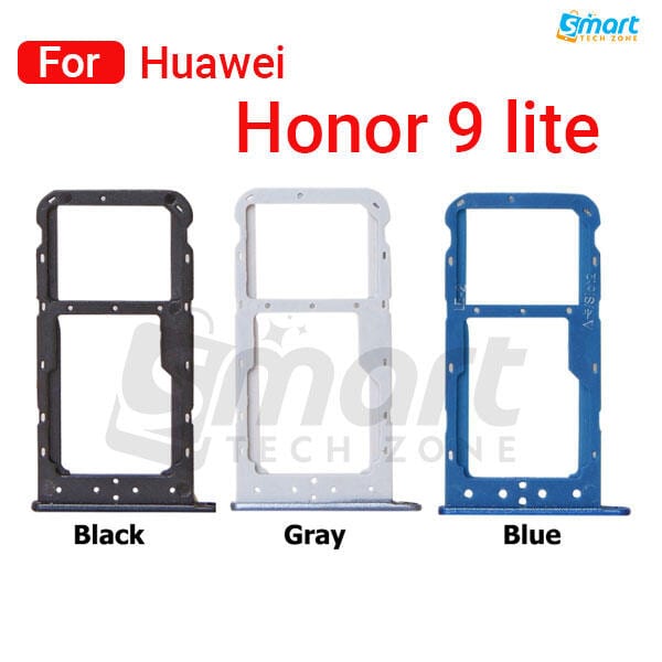 For Huawei Honor 9 Lite Sim Tray Micro SD Card Slot with Sim Ejector Pin Replacement Part