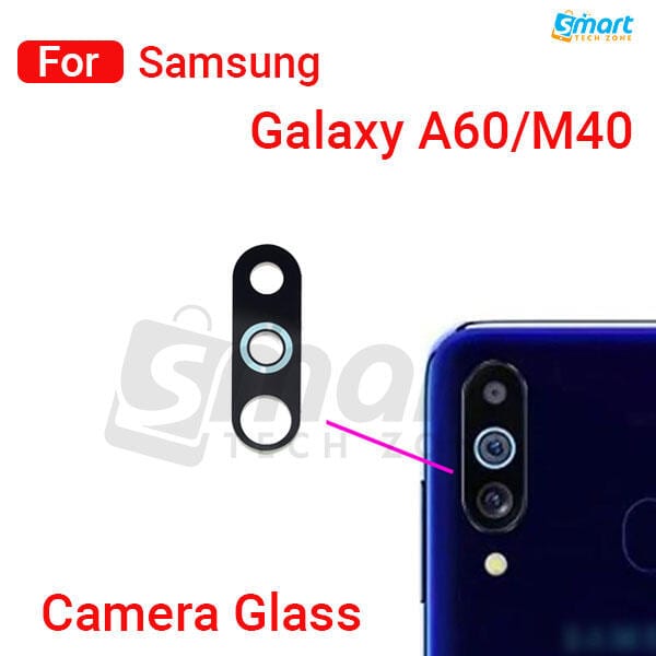 Camera Main Glass Lens for Samsung Galaxy A60/ M40 Replacement Part (Not Tempered Camera Glass Protector)