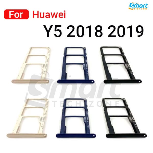 For Huawei Y5 2018 2019 Sim Tray Micro SD Card Slot with Sim Ejector Pin Replacement Part