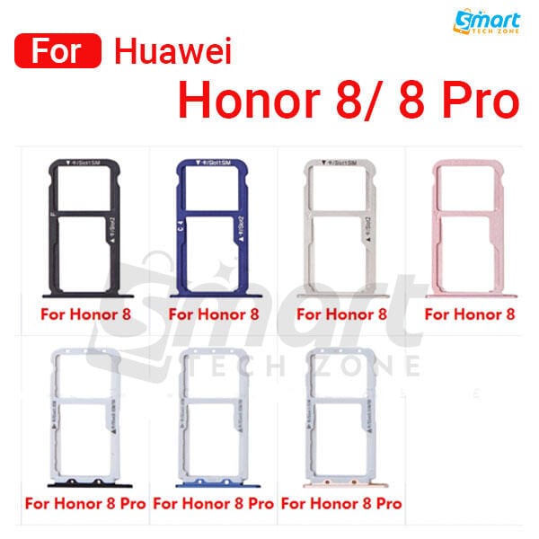 For Huawei Honor 8 8 Pro Sim Tray Micro SD Card Slot with Sim Ejector Pin Replacement Part