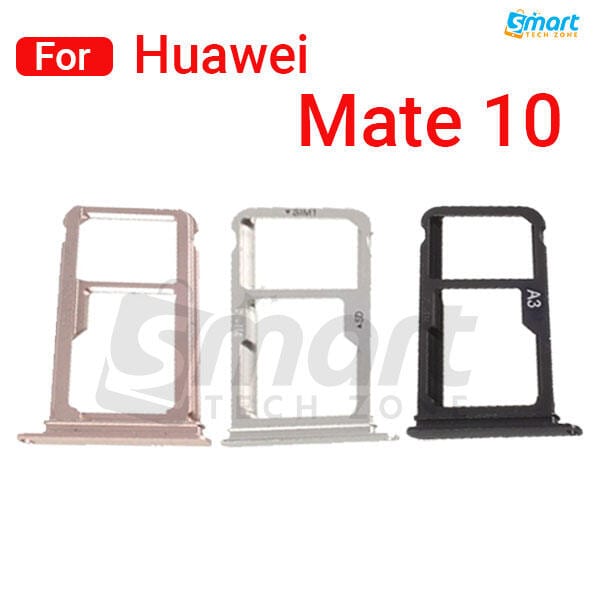 For Huawei Mate 10 Sim Tray Micro SD Card Slot with Sim Ejector Pin Replacement Part