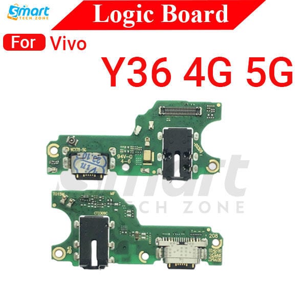 Charging Logic Board For Vivo Y36 4G 5G Charging Port USB Plug PCB Dock Connector Spare parts