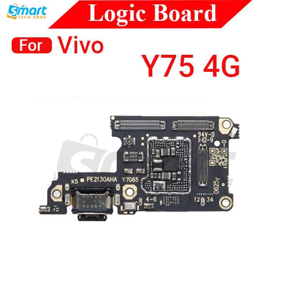 Charging Logic Board For Vivo Y75 4G Charging Port USB Plug PCB Dock Connector Spare parts