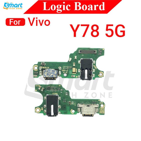 Charging Logic Board For Vivo Y78 5G Charging Port USB Plug PCB Dock Connector Spare parts