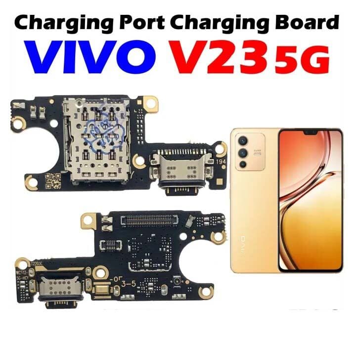 Charging Logic Board For VIVO V23 5G / VIVO V23e 4G / VIVO V23e 5G Charging Port USB Plug PCB Dock Connector Spare parts