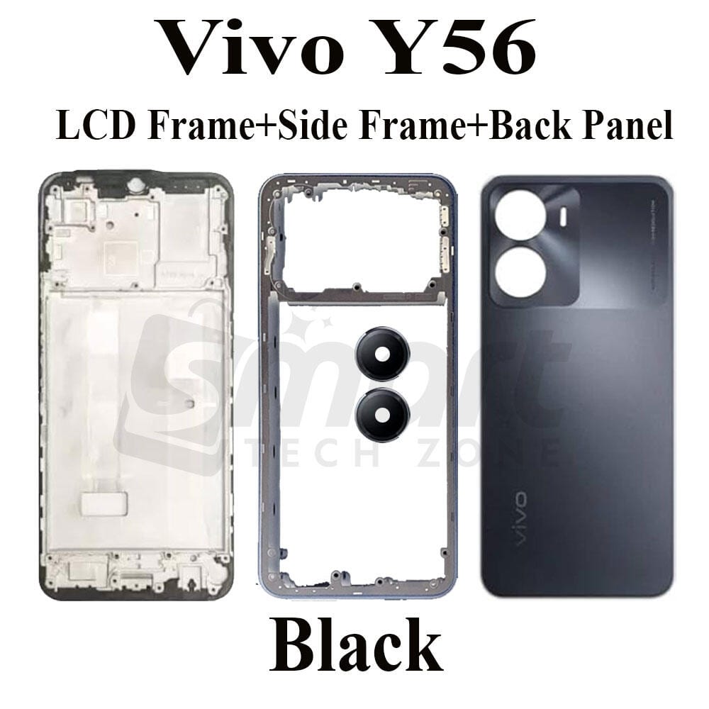 Vivo Y56 Full Body Housing With Camera Glass (LCD Frame, Side/Middle Frame, Back Panel/Backshell)