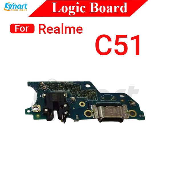 Charging Logic Board For Realme C51 Charging Port USB Plug PCB Dock Connector Spare parts