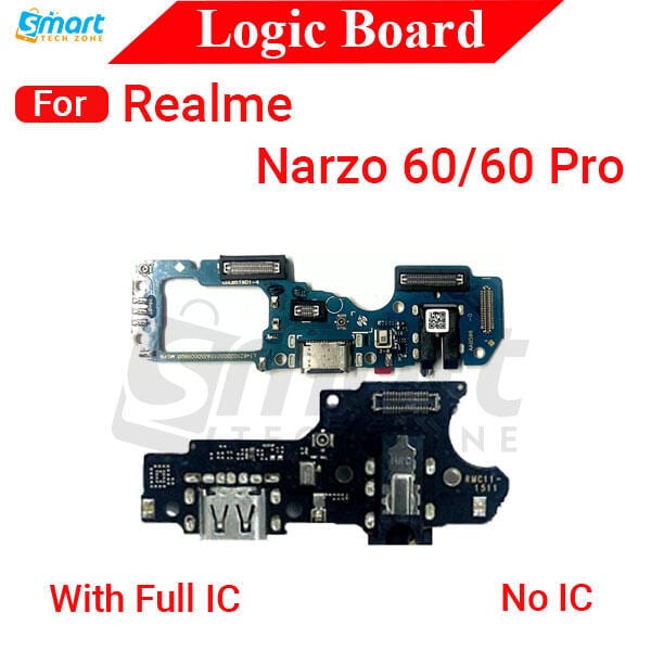 Charging Logic Board For Realme Narzo 60/ 60 Pro Charging Port USB Plug PCB Dock Connector Spare parts