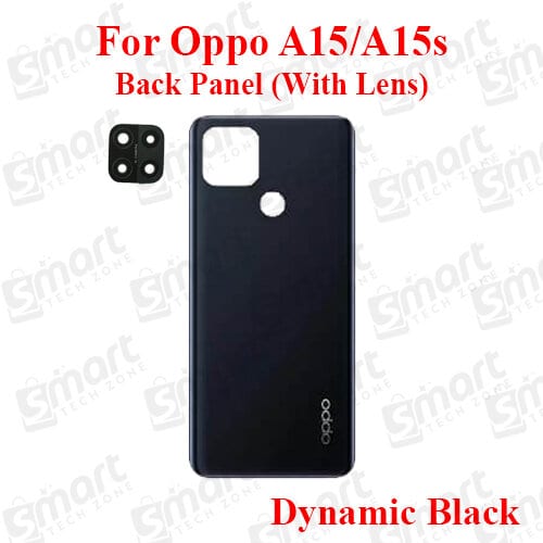 For Oppo A15/A15s Back Panel/Backshell/ Casing + With Camera Lens With Logo-All Colors Available