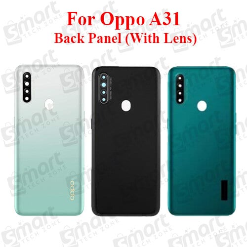 For Oppo A31 Back Panel/Backshell/ Casing + With Camera Lens + Side Button With Logo-All Colors Available
