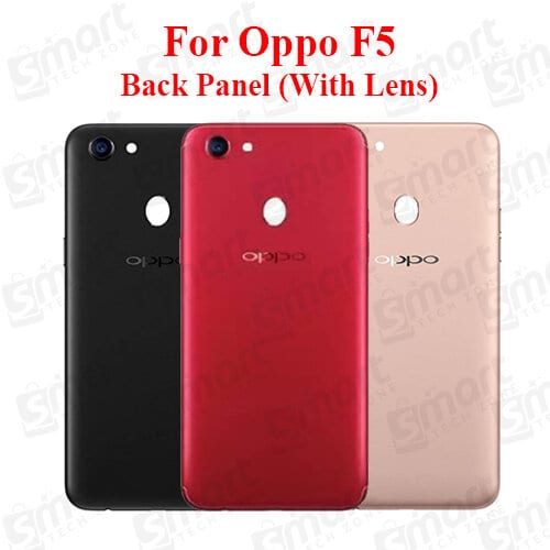 For Oppo F5 Back Panel / Backshell / Casing + With Camera Lens + Side Button  With Logo-All Colors Available