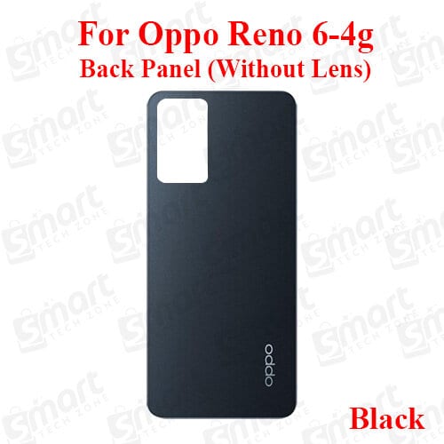 For Oppo Reno 6 4g Side Frame and Back Panel/Backshell/ Casing + Without Camera Lens With Logo-All Colors Available